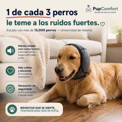 Orejera Calmante CalmaCan™ para Perros